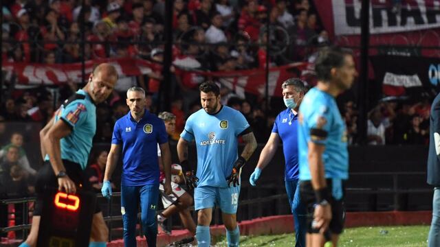 Jorge Broun se rompió los ligamentos cruzados (Twitter: @RosarioCentral).