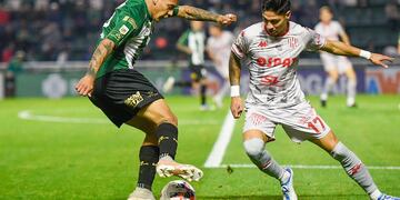 Bryan Castrillón convirtió su primer tanto con la camiseta rojiblanca.