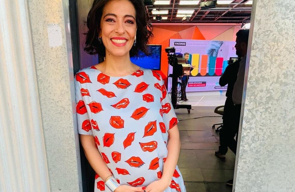 Roxy Vázquez publicó una tierna foto de su bebé: “Soy Pedro, mi mamá está cansada así que les hablo yo”