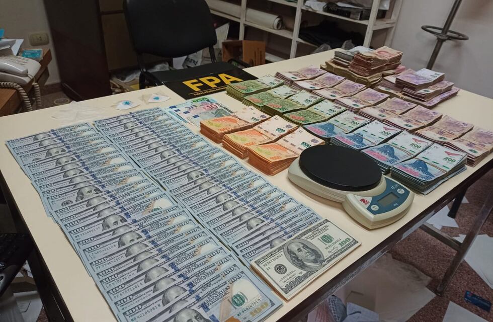Narco millonario en General Levalle: lo detuvieron con droga y más de un millón de pesos