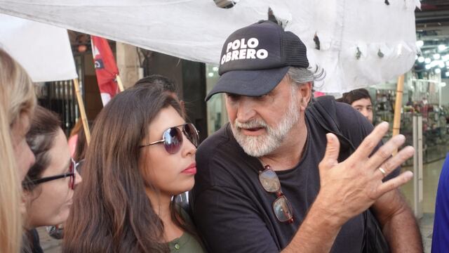 El dirigente de izquierda Eduardo Beliboni quiere que “a Milei le vaya muy mal” y busca que “fracase”. Foto: @SoleDiazGarcia