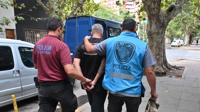 La detención de Marcelo Corazza.