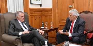 Ley de Narcomenudeo: Jaldo se reunió con el legislador Roque Álvarez luego de la sesión donde se aprobaron los pliegos para designar jueces