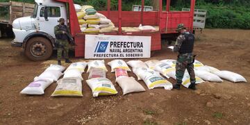 Secuestran granos de soja de origen ilegal en El Soberbio.