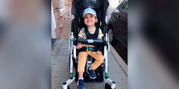 Río Cuarto. Thiago, el nene que necesita afrontar un costoso tratamiento con células madre.