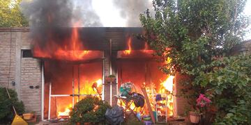 Un nuevo incendio sorprendió a cordobeses.