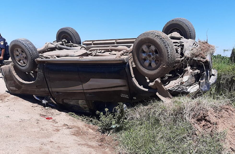 Devoto: otro vuelco en el camino central rural