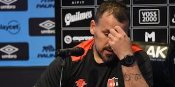 Cristian Fabbiani, afuera de Newell´s