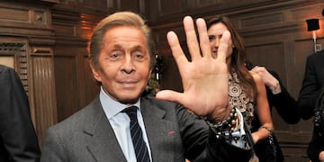 Murió el diseñador de moda italiano Valentino