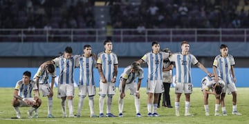 Fin del sueño en el Mundial Sub-17: Argentina quedó eliminada por penales ante Alemania en las semifinales (EFE)