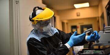 Después de varios días, los casos en la provincia estuvieron por debajo de los 2.000 (Pedro Castillo).