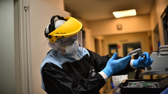 Después de varios días, los casos en la provincia estuvieron por debajo de los 2.000 (Pedro Castillo).