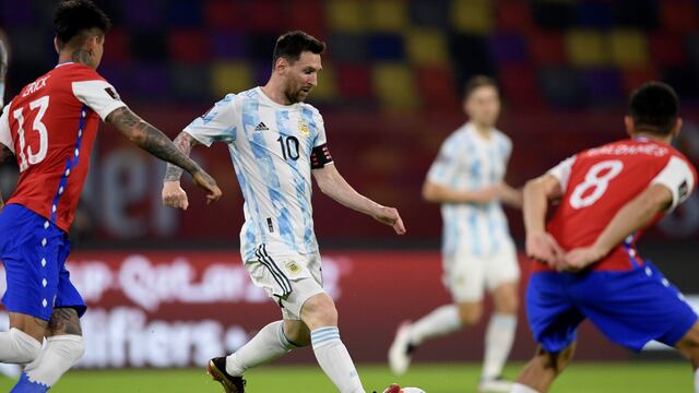 La Selección se enfrenta ante Chile por las Eliminatorias Qatar 2022.