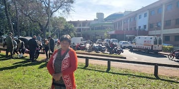 La mujer que sobrevivió a la masacre en Posadas fue trasladada a terapia intensiva.