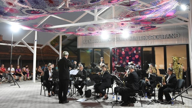 La Banda Municipal de Música en el Centro Metropolitano "La Estación"