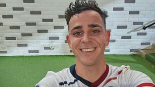 El cordobés Gonzalo Maroni y un golazo con su sello para San Lorenzo (Prensa San Lorenzo).