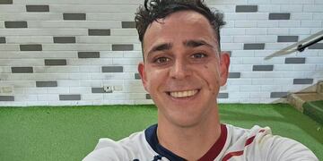 El cordobés Gonzalo Maroni y un golazo con su sello para San Lorenzo (Prensa San Lorenzo).