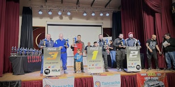 Víctor Mondino y Walter González binomio de Arroyito Rally de Tancacha