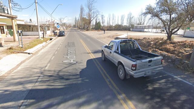 Este es el Carril Adriano Gómez, lugar donde los oficiales encontraron a la joven mamá a punto de dar a luz.
