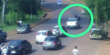 Detenido en Eldorado por hostigar a automovilistas en un semáforo.