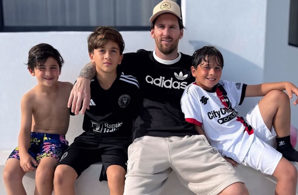 El tierno gesto de Lionel Messi con sus hijos que se volvió viral en las redes