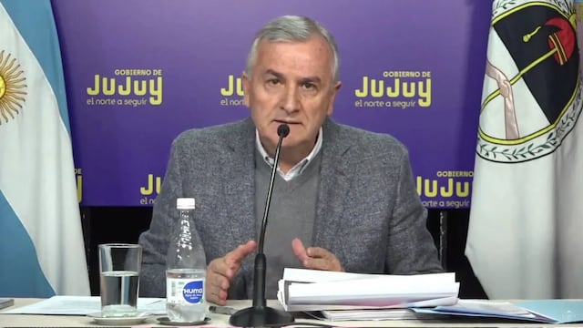 Gerardo Morales culpó al Gobierno Nacional de los incidentes en Jujuy