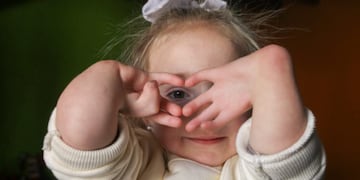 Todo por Juanita: venta de pastas y una colecta  para que la niña mendocina sea operada en España. Fuente: Gentileza Ruth Dávila.