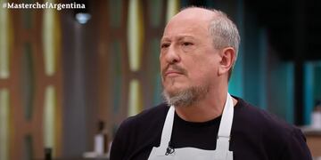 El actor cordobés fue eliminado de Masterchef. (Foto: Telefé)