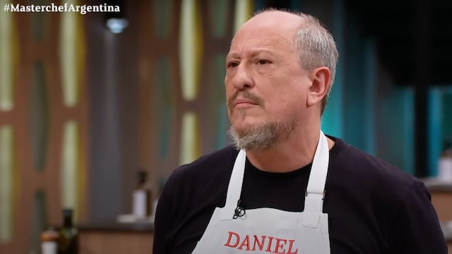 El actor cordobés fue eliminado de Masterchef. (Foto: Telefé)