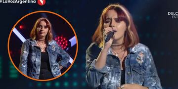 Carla Pensalfine, la mendocina que llevó punk a La Voz Argentina.