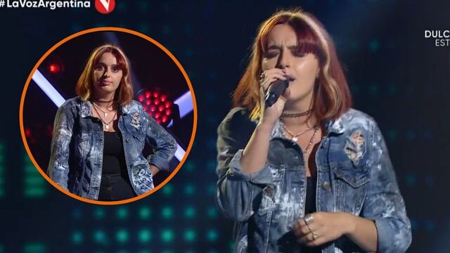 Carla Pensalfine, la mendocina que llevó punk a La Voz Argentina.