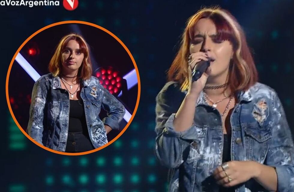 La Voz Argentina: una mendocina se animó al punk con un tema de Nirvana en las audiciones a ciegas