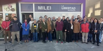 La Libertad Avanza inauguró su local partidario en Tres Arroyos