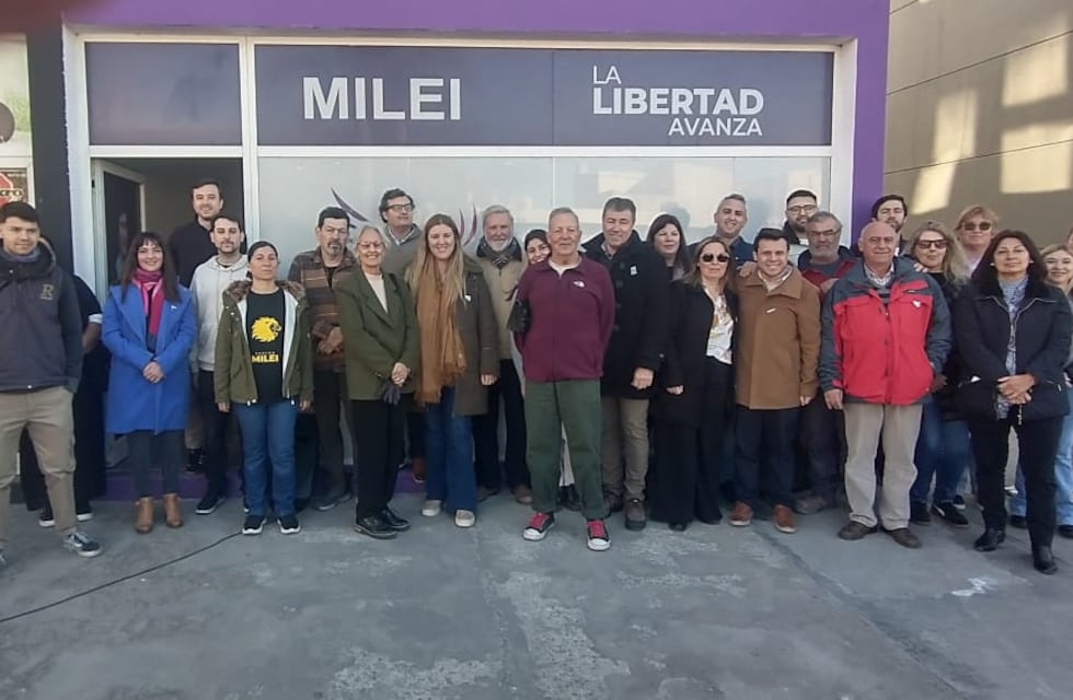 La Libertad Avanza inauguró su local partidario en Tres Arroyos