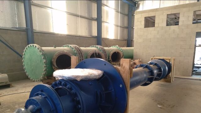 Los trabajos incluyen la ampliación de la planta, cinco estaciones de rebombeo y el tendido de 130 kilómetros de conductos.