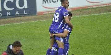 "Fue un debut soñado", aseguró Matías Godoy, el quinto refuerzo de Instituto (Javier Ferreyra).