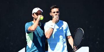 Horacio Zeballos, firme en el Abierto de Australia: este lunes se juega su pase a semifinales.