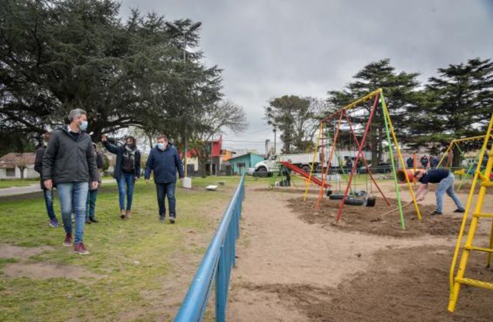 El Municipio continúa mejorando espacios públicos