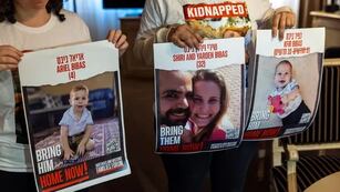 Kfir Bibas y su familia estarían secuestrados por otra organización terrorista. (Gentileza Infobae)