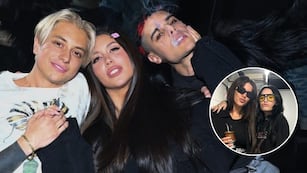 ¡Hubo beso! Wanda Nara y Lali Espósito cantaron en el show de Ca7riel y Paco Amoroso