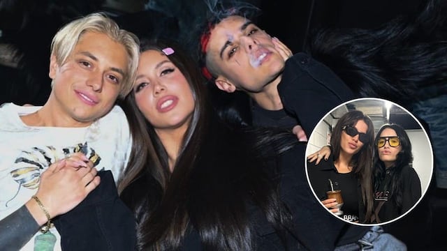 ¡Hubo beso! Wanda Nara y Lali Espósito cantaron en el show de Ca7riel y Paco Amoroso