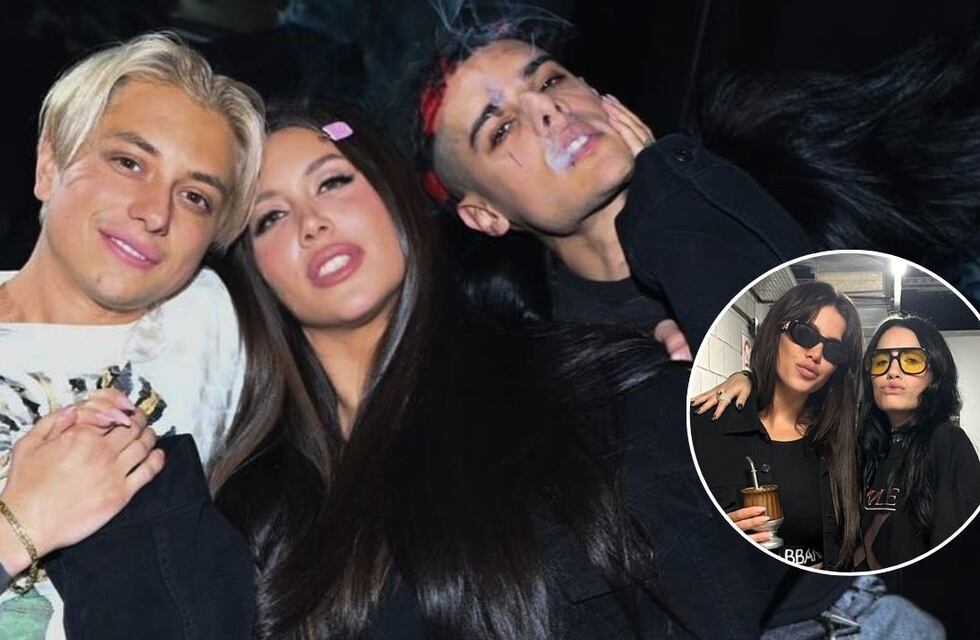 ¡Hubo beso! Wanda Nara y Lali Espósito cantaron en el show de Ca7riel y Paco Amoroso