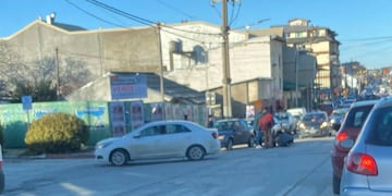 Atropellaron a una mujer con un niño en brazos en Gallardo y Otto Goedecke.