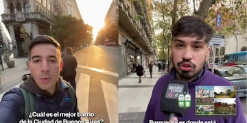 ¿Coincidís? Preguntó cuál es el mejor barrio de CABA y uno ganó por diferencia.