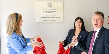 La vicegobernadora Alicia Aluani, a cargo del Ejecutivo provincial, participó del acto conmemorativo por los 80 años de la creación del Colegio de Escribanos de Entre Ríos.
