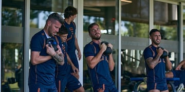 Talleres vuelve a los entrenamientos este martes. Y después, gira europea por Rusia (Prensa Talleres).