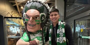 El marcador central Bruno Amione seguirá su carrera en el fútbol mejicano (Foto: Twitter @jorgevictor23).