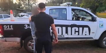 Un joven resultó con herida de arma de fuego en Mártires.