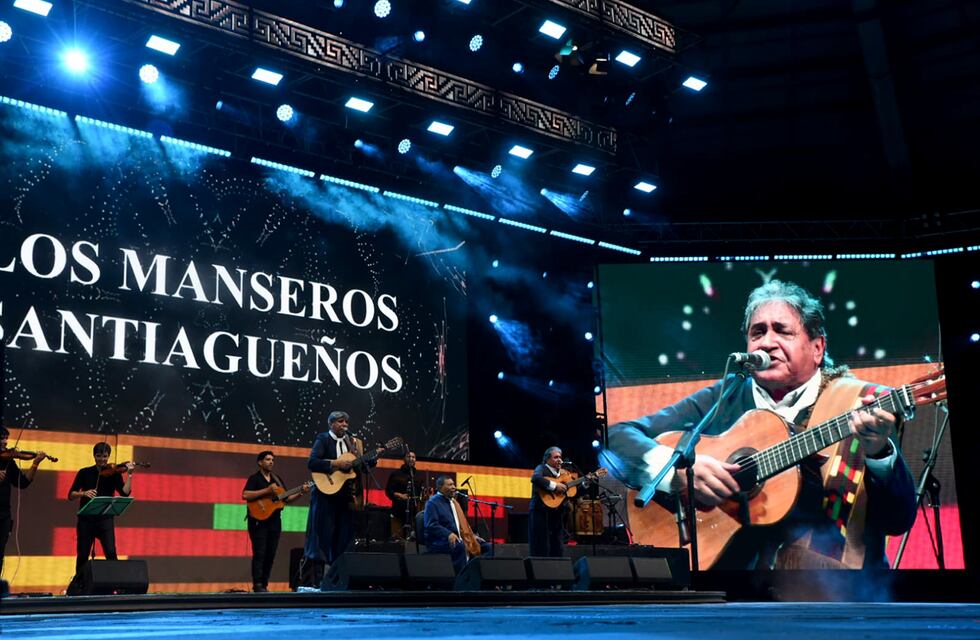 Los Manseros Santiagueños en la Fiesta Nacional del Cordero Serrano en Tanti
