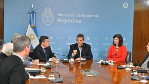 Sergio Massa en la cumbre por el conflicto de colectivos en el AMBA y en seis provincias.